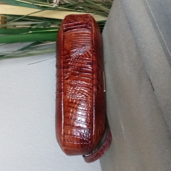 BRAHMIN "Johanna" Pecan Melbourne Medium Hobo Shoulder Bag Purse - Picture 7 of 14